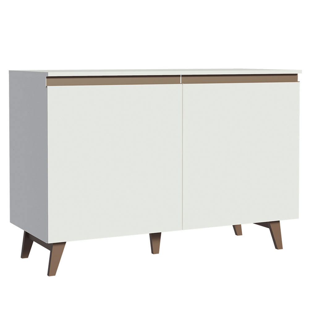 Balcão Gabinete de Pia Madesa Reims 2 Portas Branco