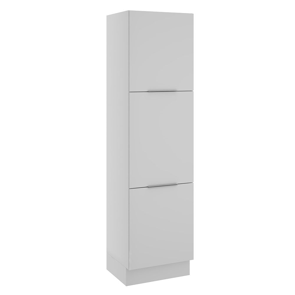 Paneleiro Madesa Stella 60 cm 3 Portas Branco