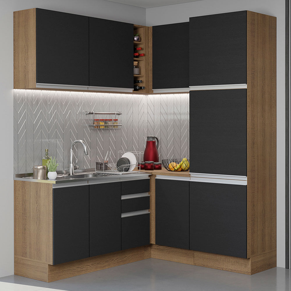 01-GCGL3290017K-ambientado-cozinha-completa-canto-madesa-glamy-329001-com-armario-balcao