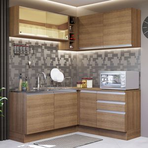 01-GCGL3290025Z-ambientado-cozinha-completa-canto-madesa-glamy-329002-com-armario-balcao