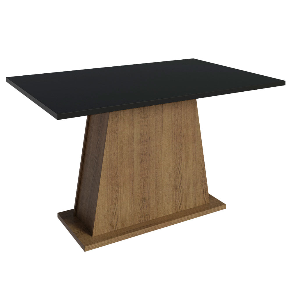 01-53657K2-perspectiva-mesa-jantar-retangular-tampo-madeira-rustic-preto-5365-madesa