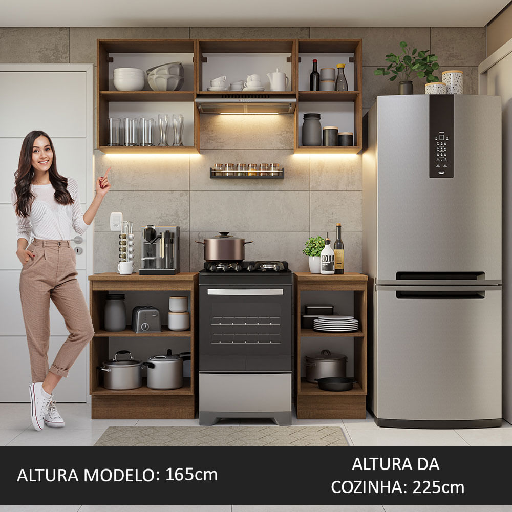 06-GRGL1600077K-escala-humana-armario-cozinha-completa-160cm-rustic-preto-glamy-madesa-07